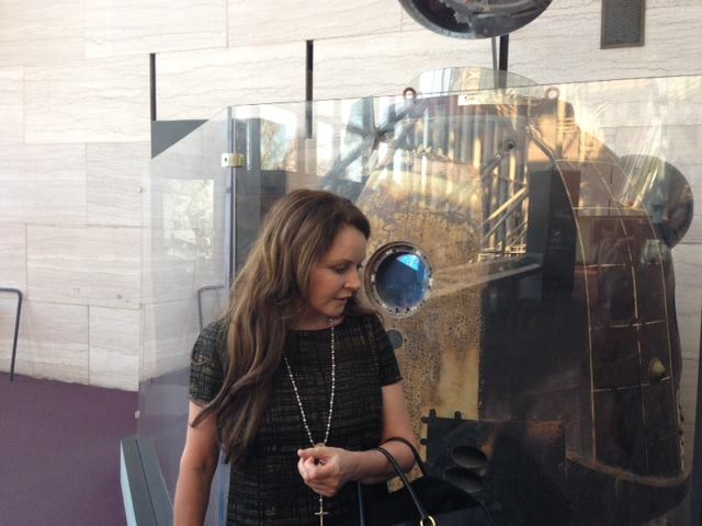 Sarah at the Smithsonian NASM in Washington, DC (May 2014)