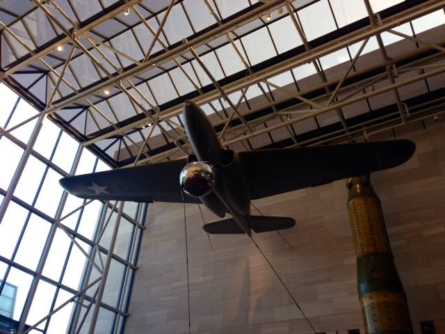 Sarah at the Smithsonian NASM in Washington, DC (May 2014)